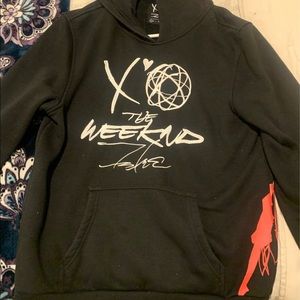 Limited Edition The Weeknd x Futura collab hoodie.